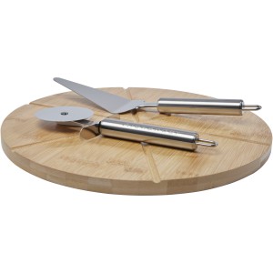 Mangiary bamboo pizza peel and tools, Natural (Wood kitchen equipments)