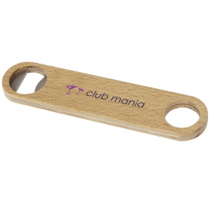 Origina wooden bottle opener, Natural (Bottle openers, corkscrews)
