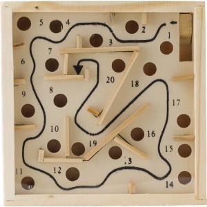 Wooden patience game Joel, brown (Games)