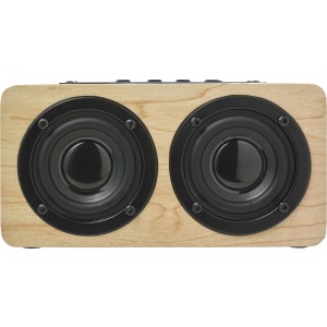 Wooden speaker Adrienne, brown (Speakers, radios)