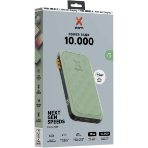 Xtorm FS510 Fuel Series 10.000 mAh 20W power bank, Sage (Powerbanks)