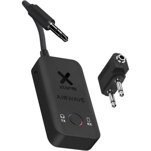 Xtorm XAWBT01 AirWave wireless audio adapter, Solid black
