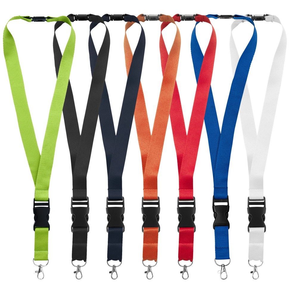 Lanyard w/detachable buckle