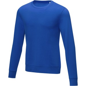 Zenon men's crewneck sweater, Blue (Pullovers)