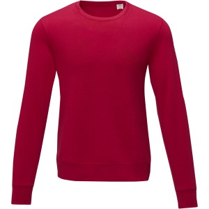 Zenon men's crewneck sweater, Red (Pullovers)