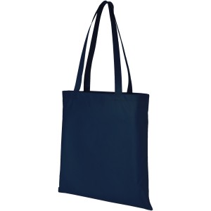 Zeus non-woven convention tote bag, Navy (Shopping bags)