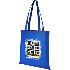 Zeus non-woven convention tote bag, Royal blue (Shopping bags)