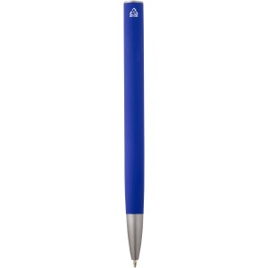 Ziggur aluminium ballpoint pen (blue ink), Blue (Metallic pen)