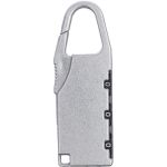 Zinc alloy numeric padlock April, silver (1171289-32)