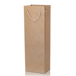 Paperbag with cord handle, natur